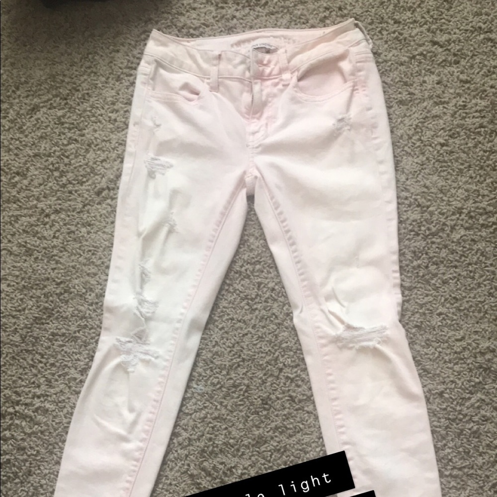 Lite pink wash